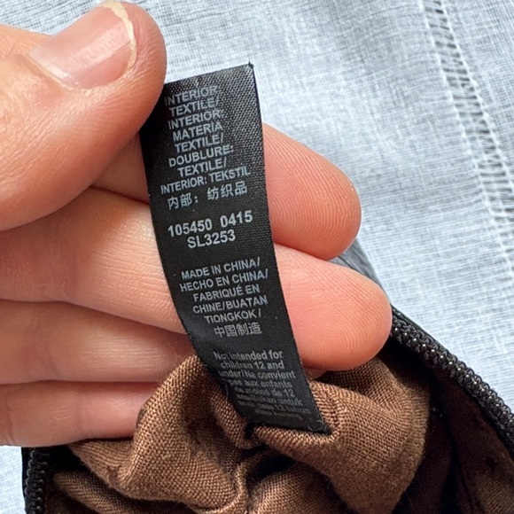 Fossil Vintage Black Leather Crossbody Bag - Picture 12 of 16